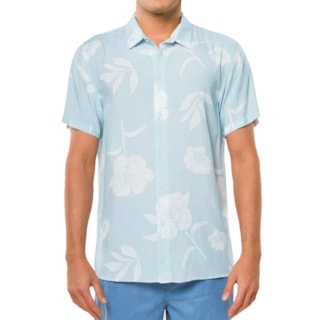 Camisa Freesurf Flowe Est Azul